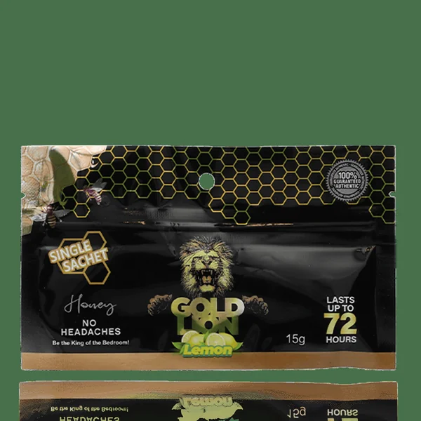Gold Lion Lemon Honey Packet