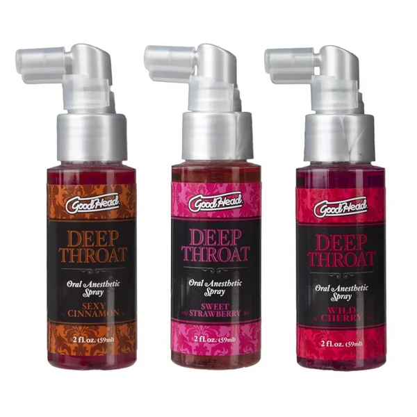 Good Head Deep Throat Oral Spray - 7 Flavors