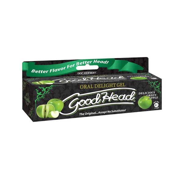 Good Head Oral Gel - 4 Oz Green Apple