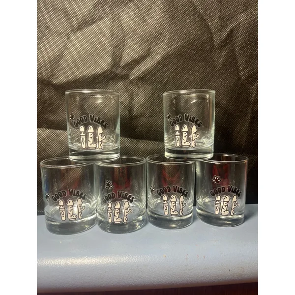 Good Vibes Shot Glasses