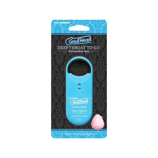 GOODHEAD DEEP THROAT SPRAY TO GO .3 OZ COTTON CANDY