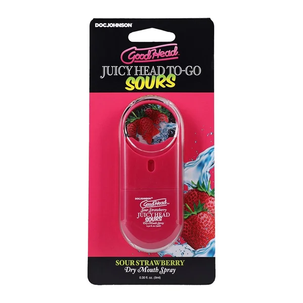 Goodhead™ Juicy Head to Go Sour Strawberry Oral Sex Spray by Doc Johnson