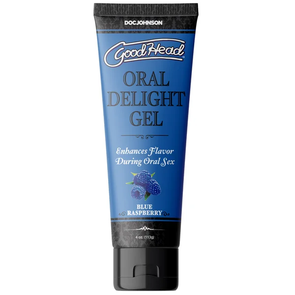Goodhead - Oral Delight Gel - Blue Raspberry - 4 Oz.