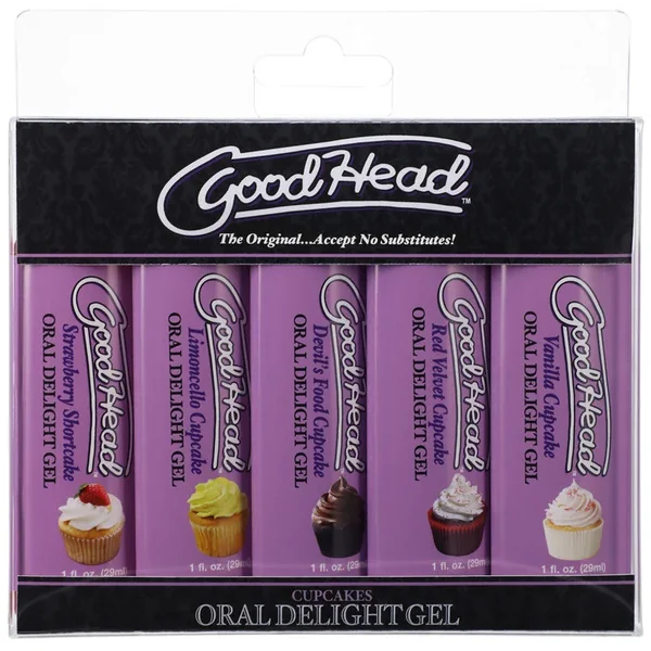 GoodHead Oral Delight Gel – Cupcakes-(1361-36-bx)