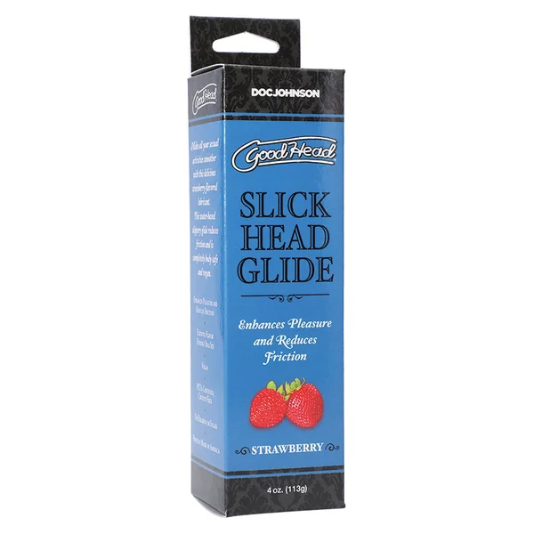 GoodHead Slick Head Glide - Strawberry 4oz