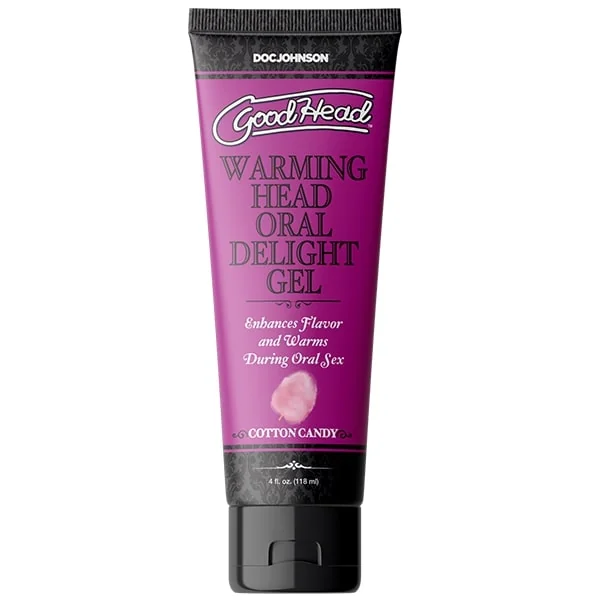 GOODHEAD WARMING ORAL DELIGHT GEL COTTON CANDY 4 OZ