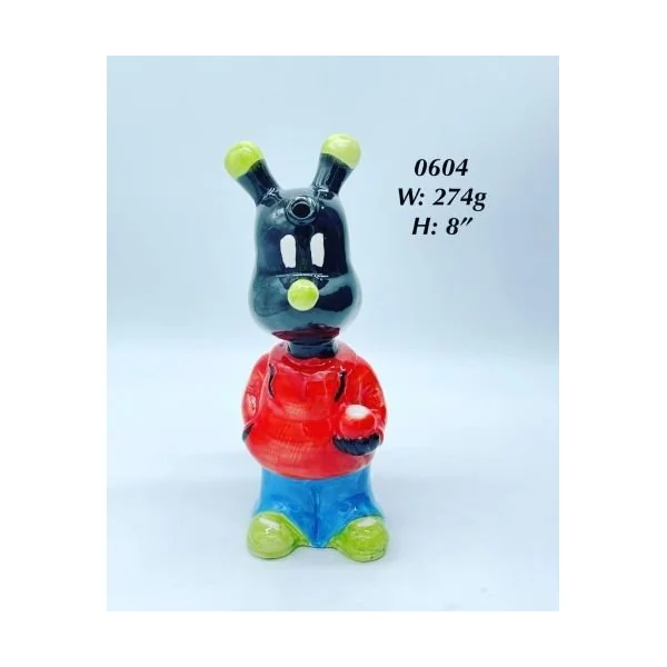 Goofy Mouse Ceramic 8in Water Pipe