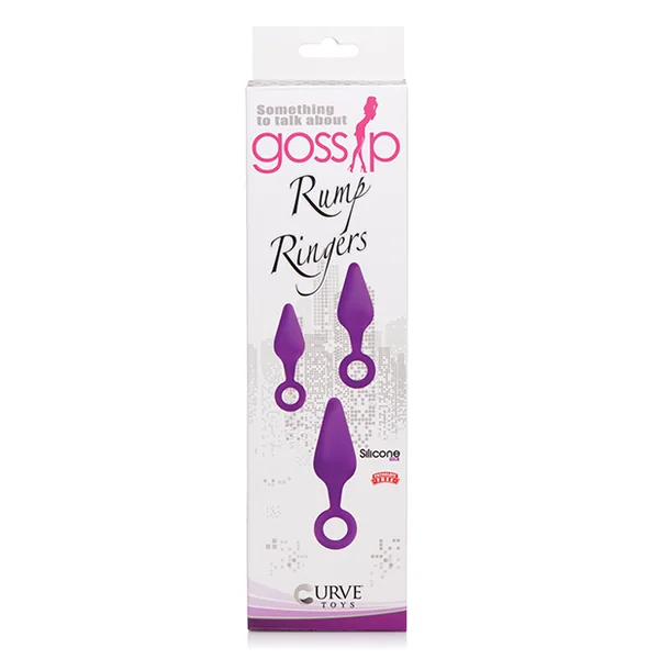 GOSSIP RUMP RINGERS ANAL TRAINER SET VIOLET