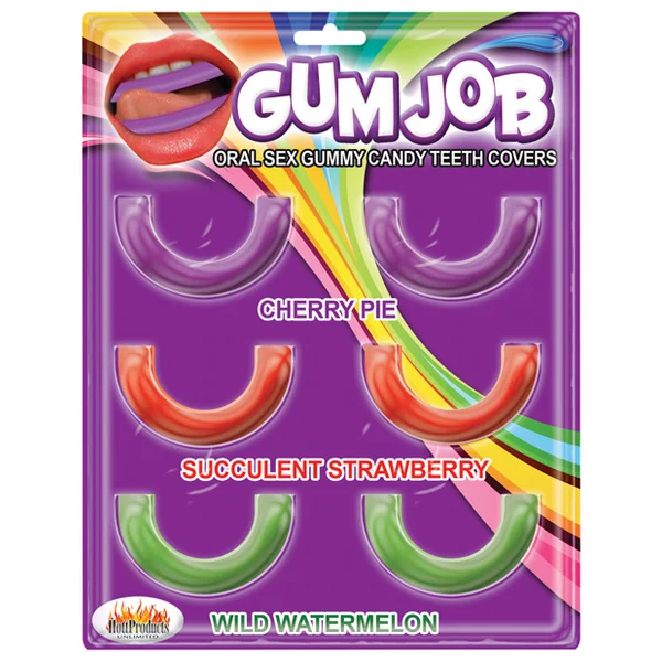 GUM JOB ORAL SEX CANDY TEETH COVERS 6 PACK