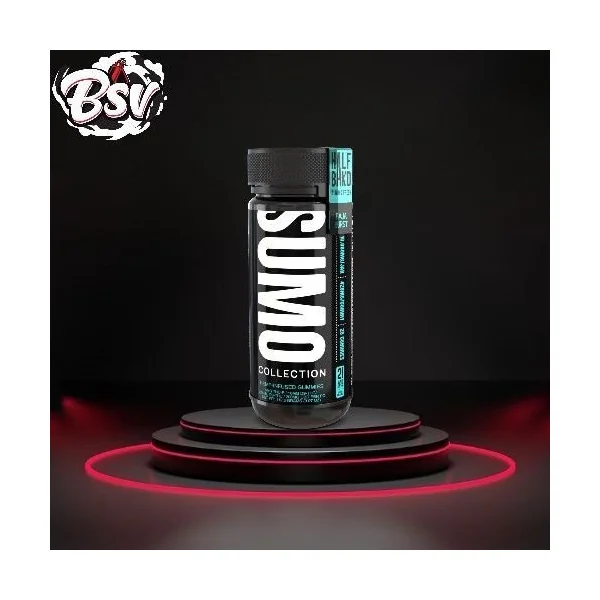 Half Bak’d 10000mg D9 SUMO Baja Burst Gummies 25ct