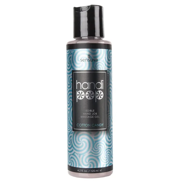 HandiPop Edible Hand Job Massage Gel - Cotton Candy