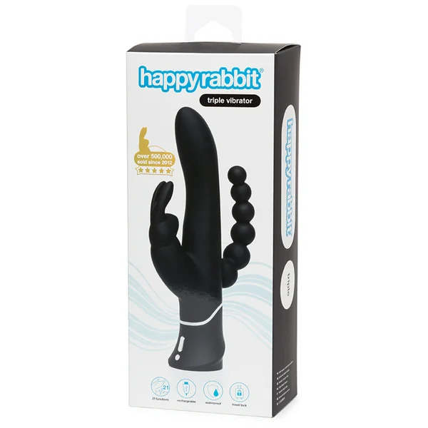 Happy Rabbit Triple Curve Rechargeable Rabbit Vibrator