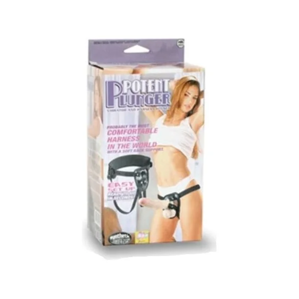 Harness with Dildo Vibrant - NMC - Potent Plunger