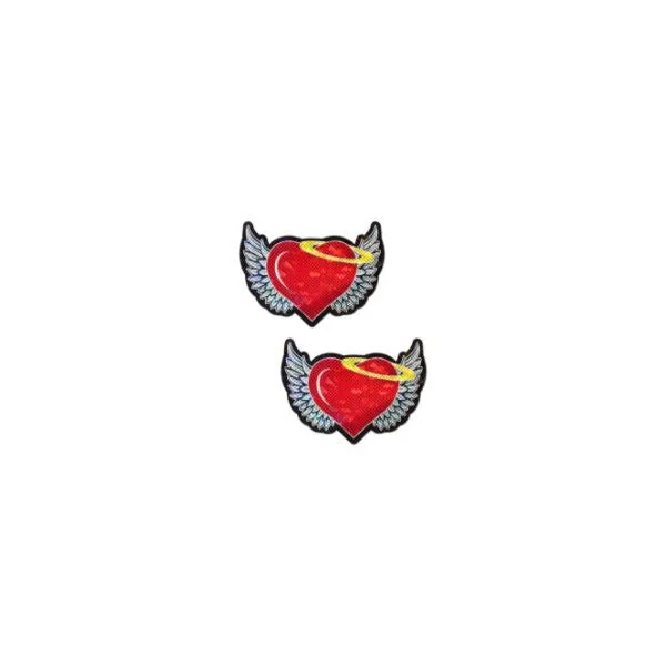 Heart With Wings & Halo Pasties by Pastease