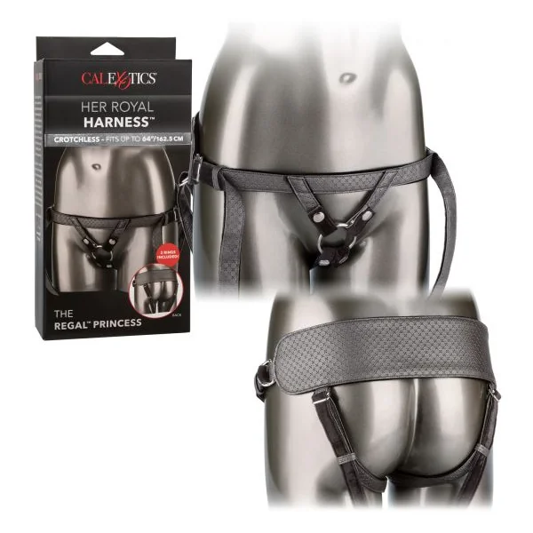 HER ROYAL HARNESS THE REGAL PRINCESS PEWTER