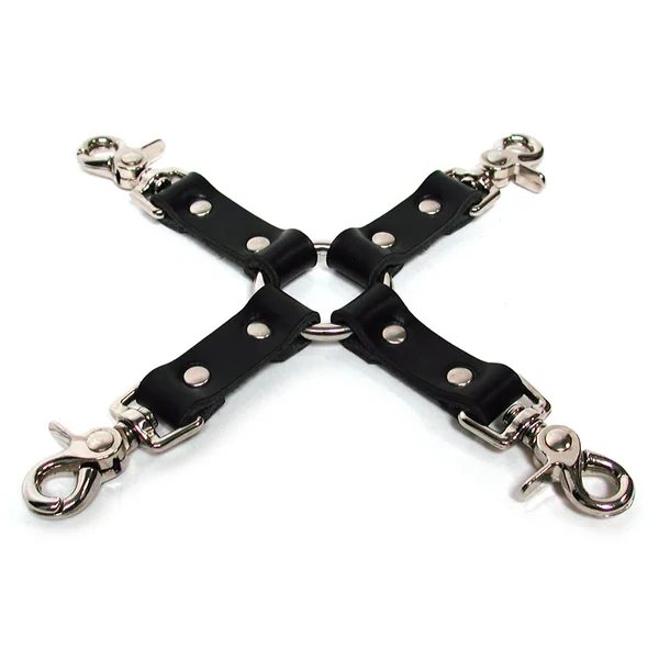HOG TIE LEATHER BLACK