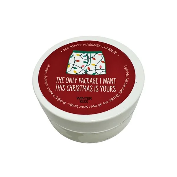 Holiday Mini Massage Candle-The Only Package