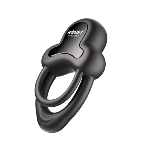 Honey Play Box Anello App-Controlled Vibrating Double Cock Ring