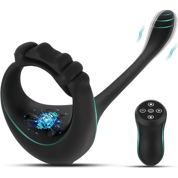 Honeysx magic finger remote control vibration prostate massager