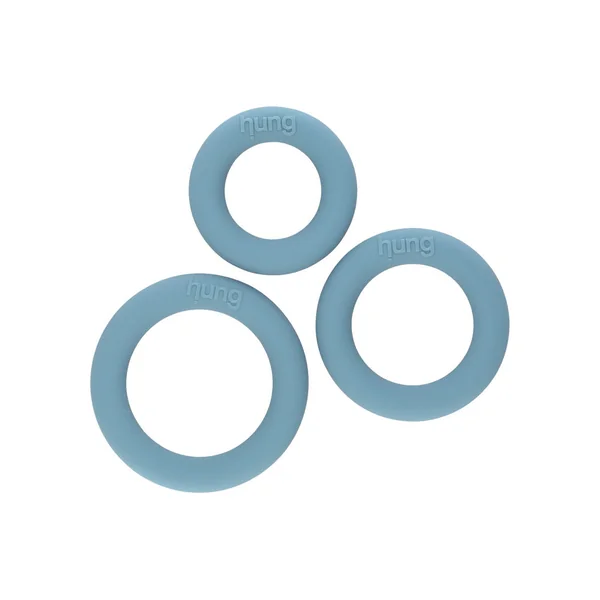 Hung Thick 3-Ring Set