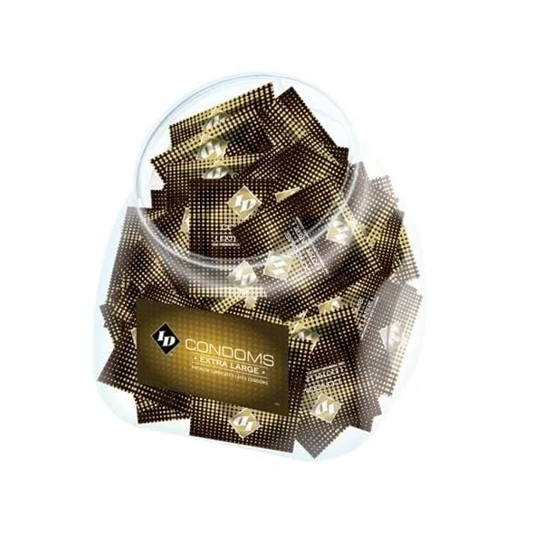 ID Extra Large Condom Jar - 144 Pieces
