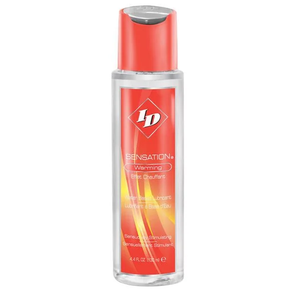 Id Sensation Waterbased Warming Lubricant - 4.4 Oz Flip Cap Bottle