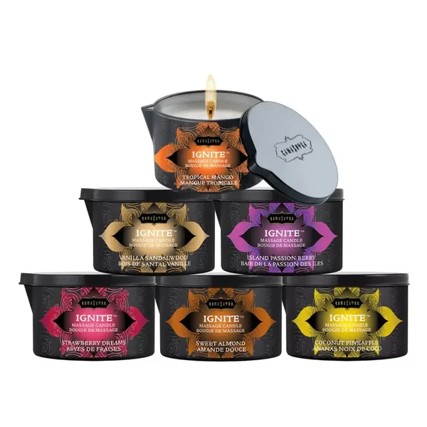 Ignite Massage Oil Candles