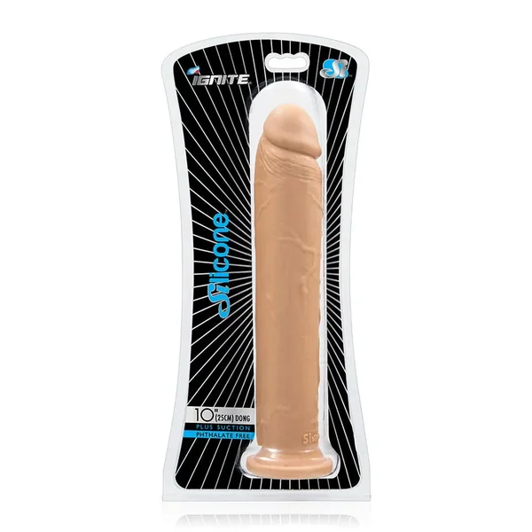 Ignite Silicone 10″ Dong -Suction Cup