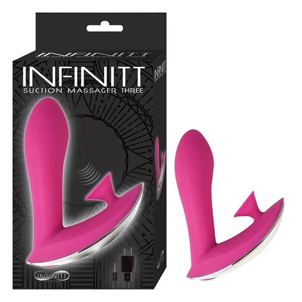 INFINITT SUCTION MASSAGER THREE PINK