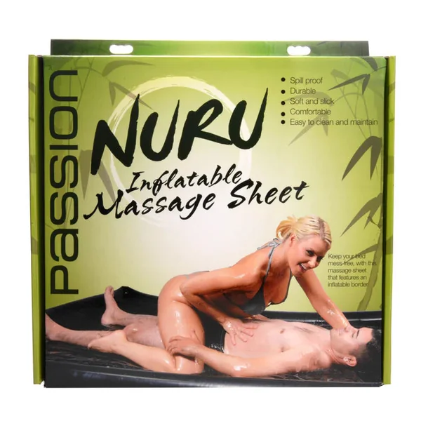 Inflatable Vinyl Massage Sheet by Nuru