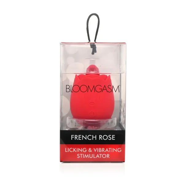 Inmi Bloomgasm French Rose Licking & Vibrating Stimulator