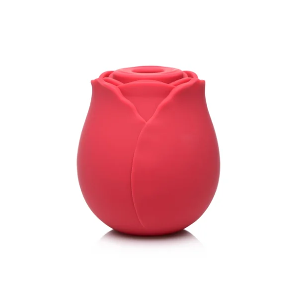 Inmi - Bloomgasm Wild Rose Silicone Suction Stimulator - Red