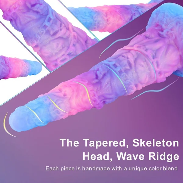 Insertable Butt Plug Silicone Fantasy Tentacle Dildo - G-Spot Stimulation Sex Toys for Women