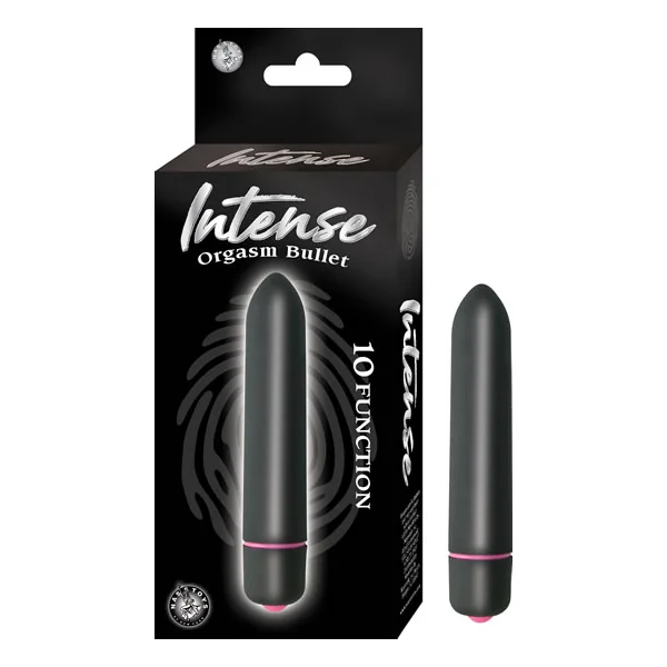 INTENSE ORGASM BULLET-BLACK
