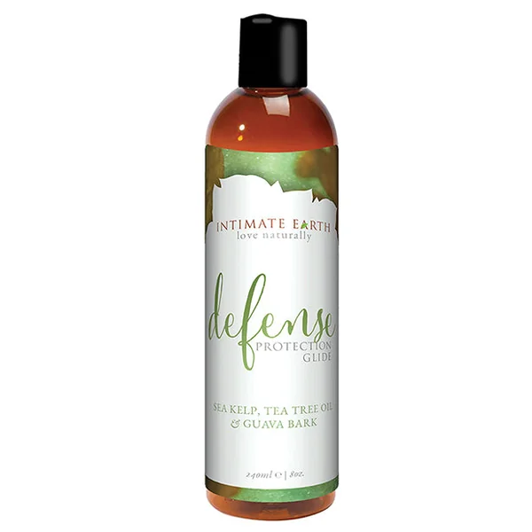 Intimate Earth Defence Protection Glide - 240 Ml Carrageenan Tea Tree Oil & Guava Barke