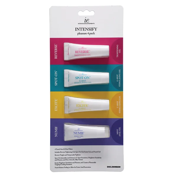 Intimate Enhancements Intensify Pleasure 4-Pack