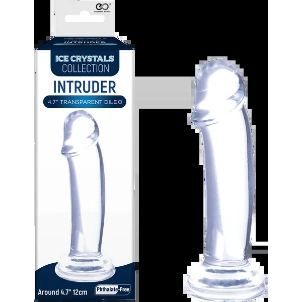 Intruder 4.5″ Transparent Dildo (Clear)