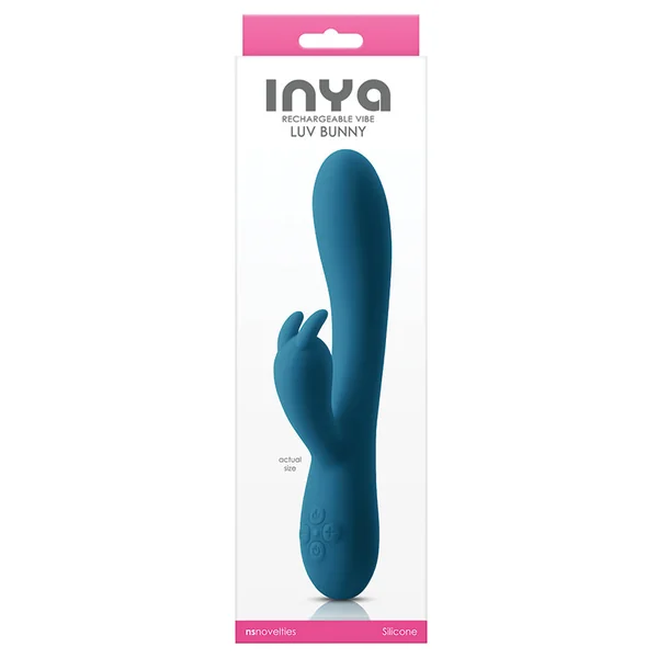INYA Luv Bunny Rechargeable Vibe - Dark Teal