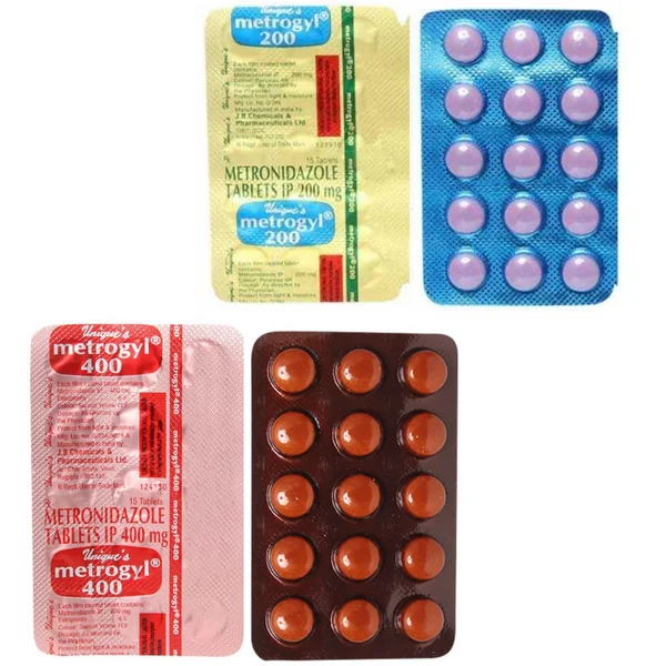 J B CHEMICALS AND PHARMACEUTICALS METROGYL TABLET (15 Tablets)