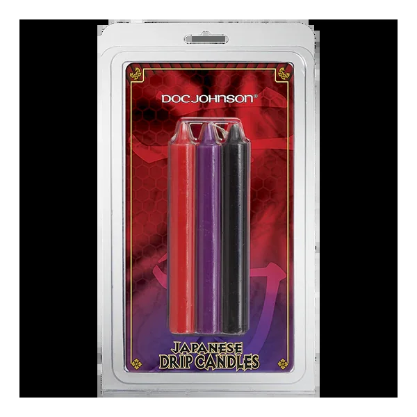 Japanese Drip Candles 3pk by Doc Johnson