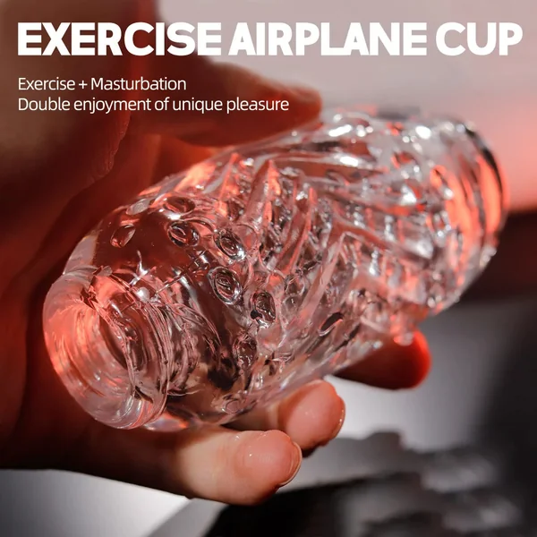 Jelly Pocket Pussy Male Masturbator - Squeezing Penis Sleeve Massage Sex Toys for Men