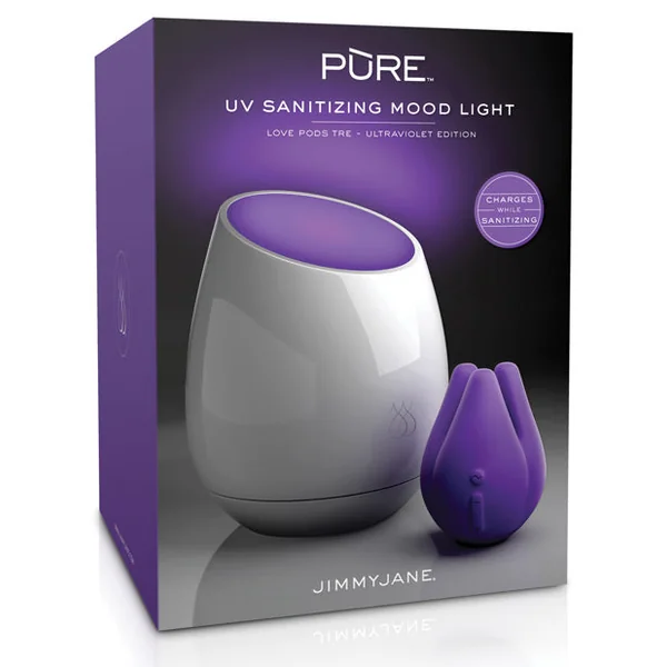 Jimmyjane Love Pods Tre Pure Uv Sanitizing Mood Light - Ultraviolet Edition