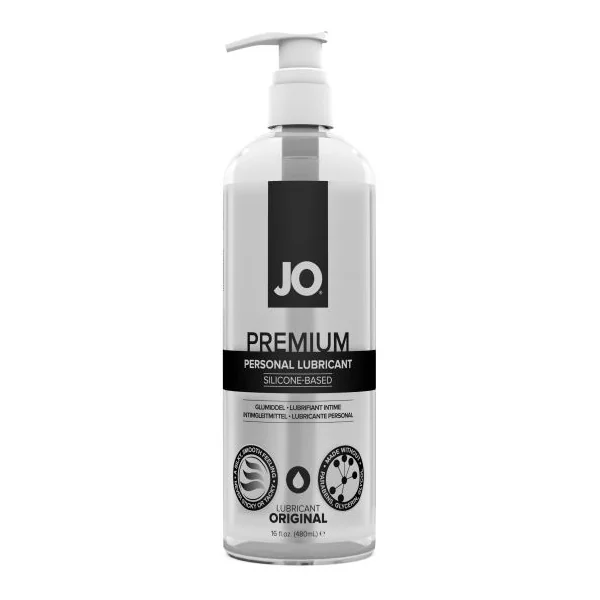 JO PREMIUM SILICONE LUBE 16 OZ
