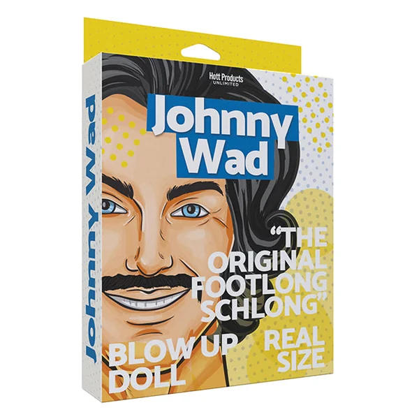 Johnny Wad W/large Penis Blow Up Doll