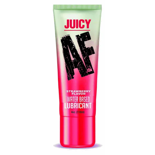 JUICY AF LUBE STRAWBERRY 4 OZ