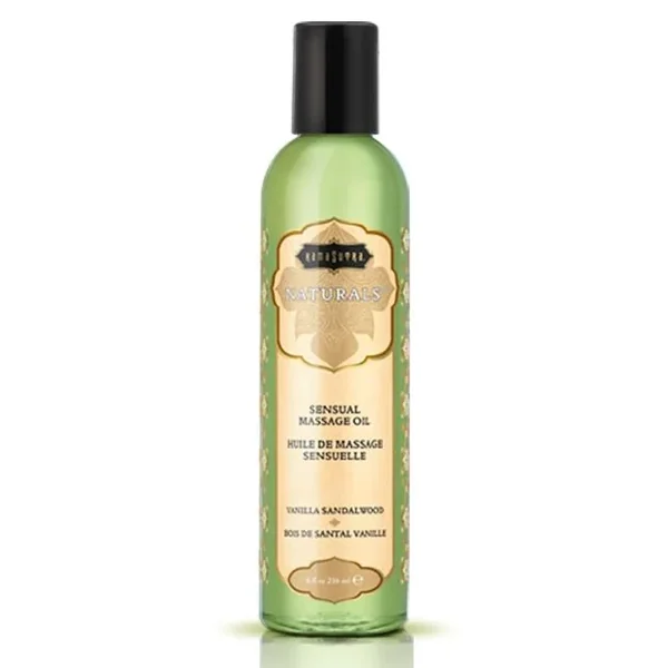 Kamasutra Naturals Massage Oil Vanilla Sandalwood 8oz