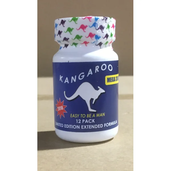 KANGAROO FOR HIM MEGA 3000 BLUE BOTTLE 12 PC (NET)