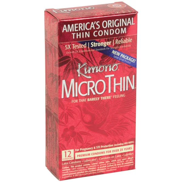 Kimono Micro Thin Condom - Box Of 12