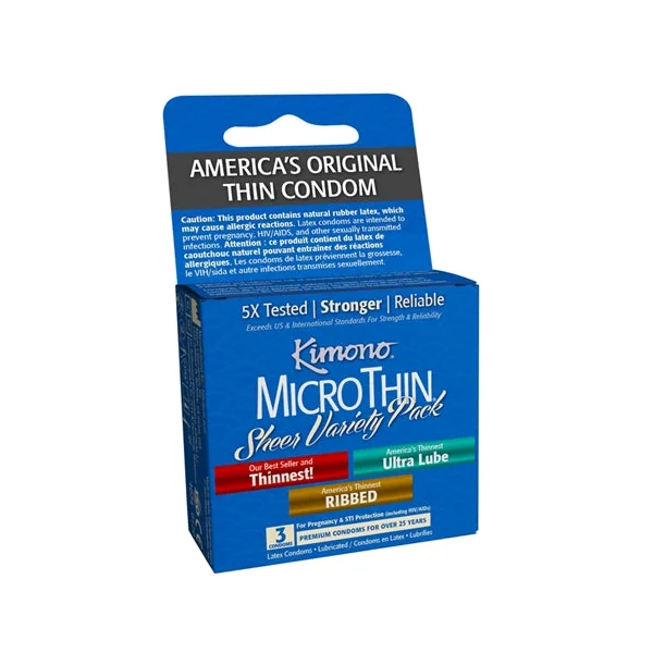 Kimono Microthin Sheer Variety Pack - 3 Pack