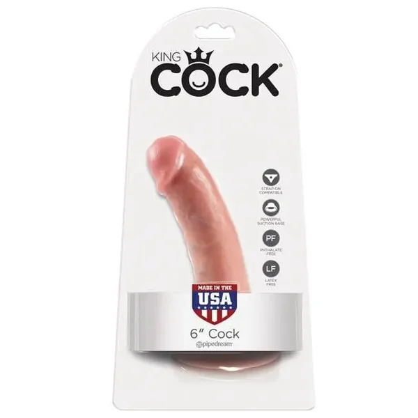 "King Cock 6"" Cock"